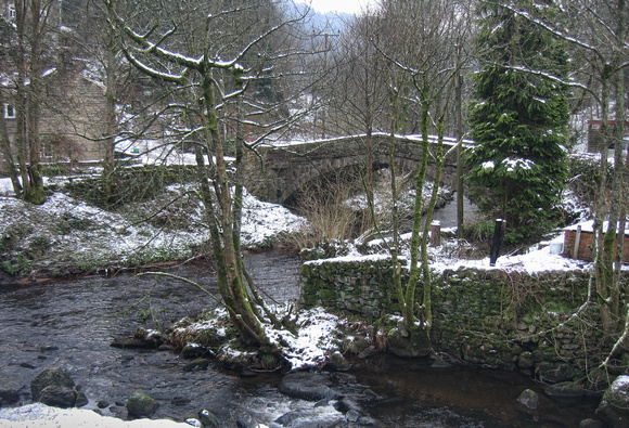 The Meeting of the Waters, Hardcastle Crags - January