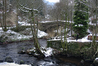 The Meeting of the Waters, Hardcastle Crags - January