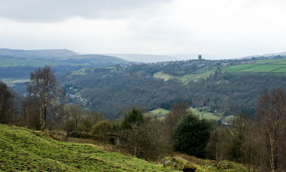 Heptonstall from Boston Hill