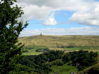 Stoodley Pike from Cross Stone